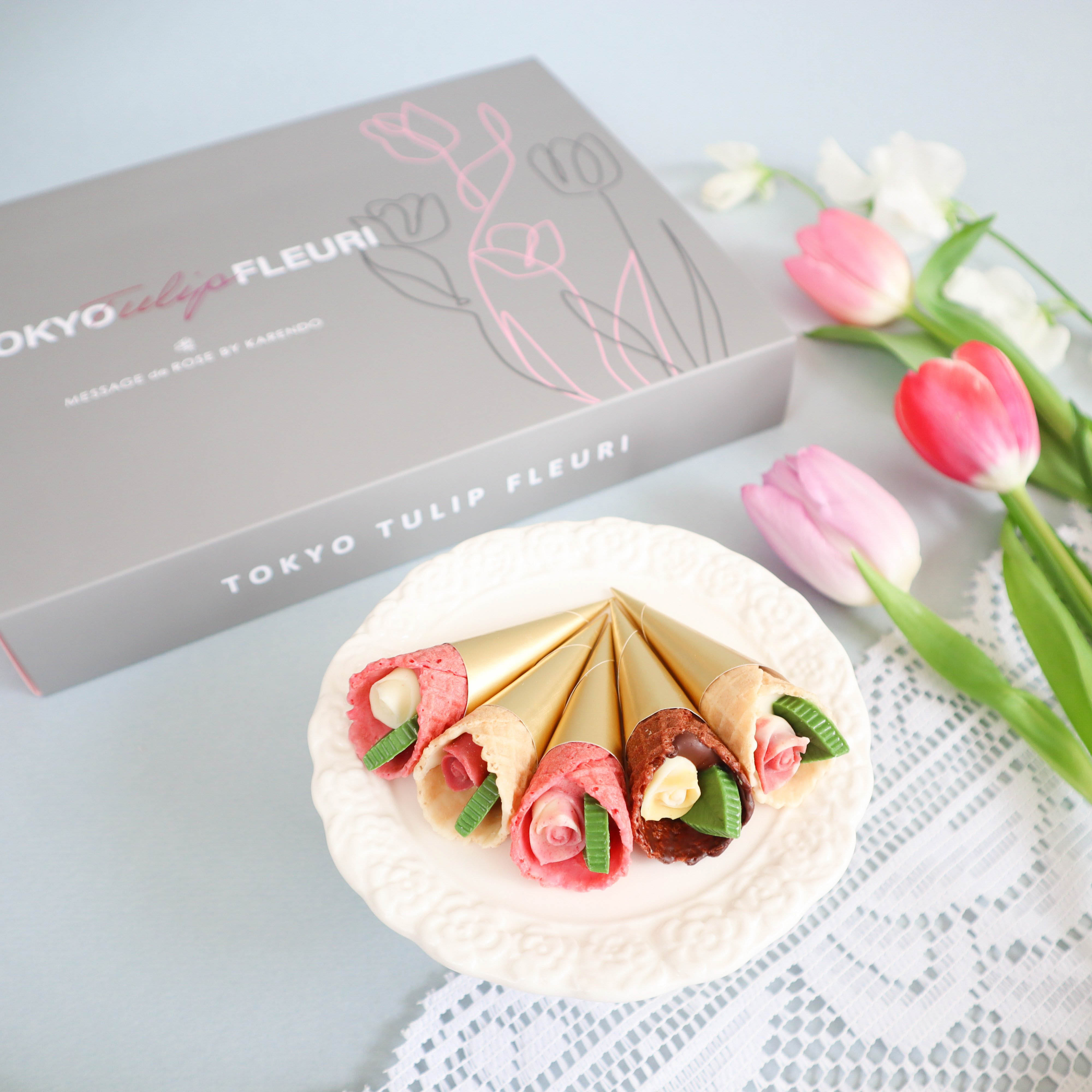 karendo コーン・フルーリ　10本チューリップ