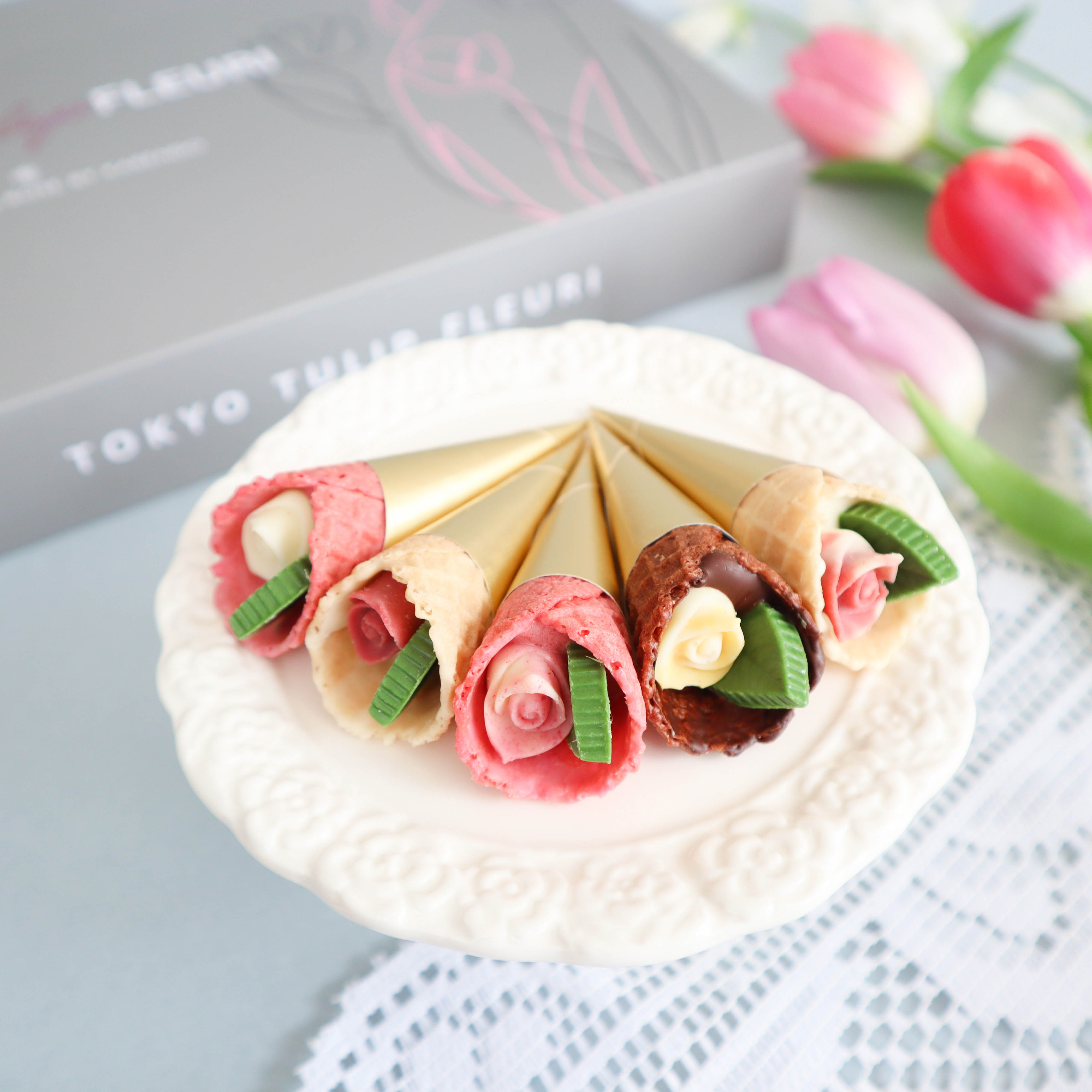 karendo コーン・フルーリ　10本チューリップ