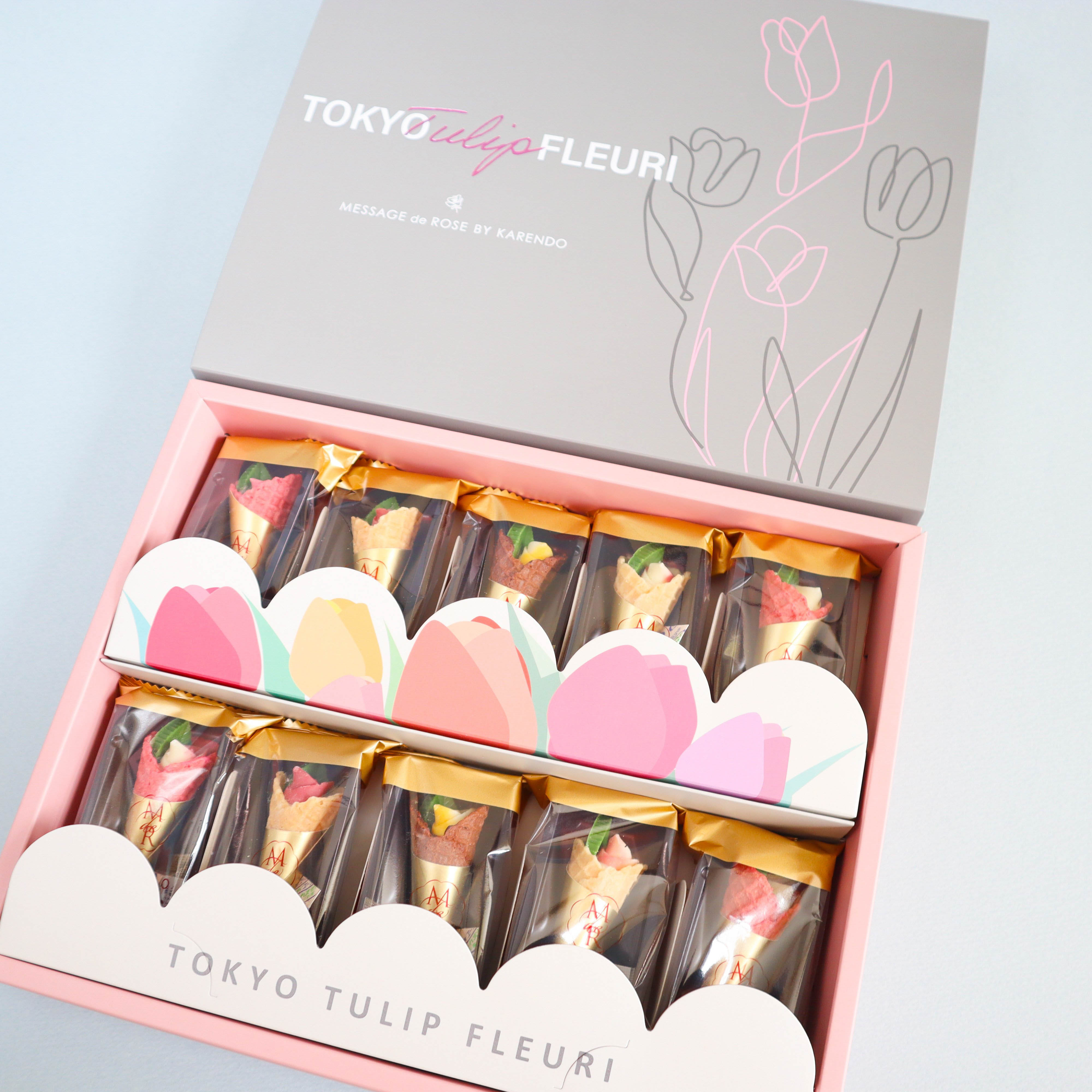 karendo コーン・フルーリ　10本チューリップ