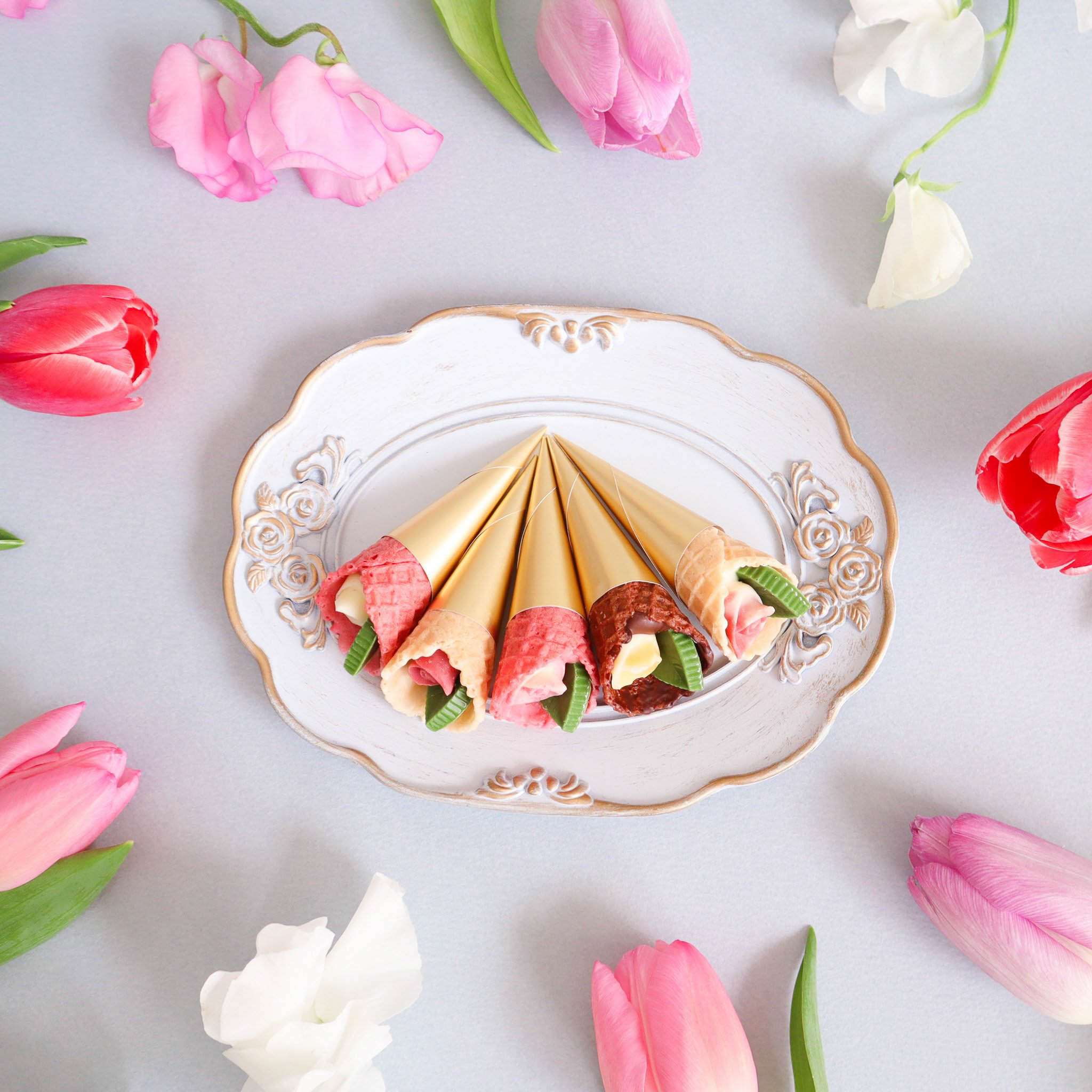 karendo コーン・フルーリ　10本チューリップ