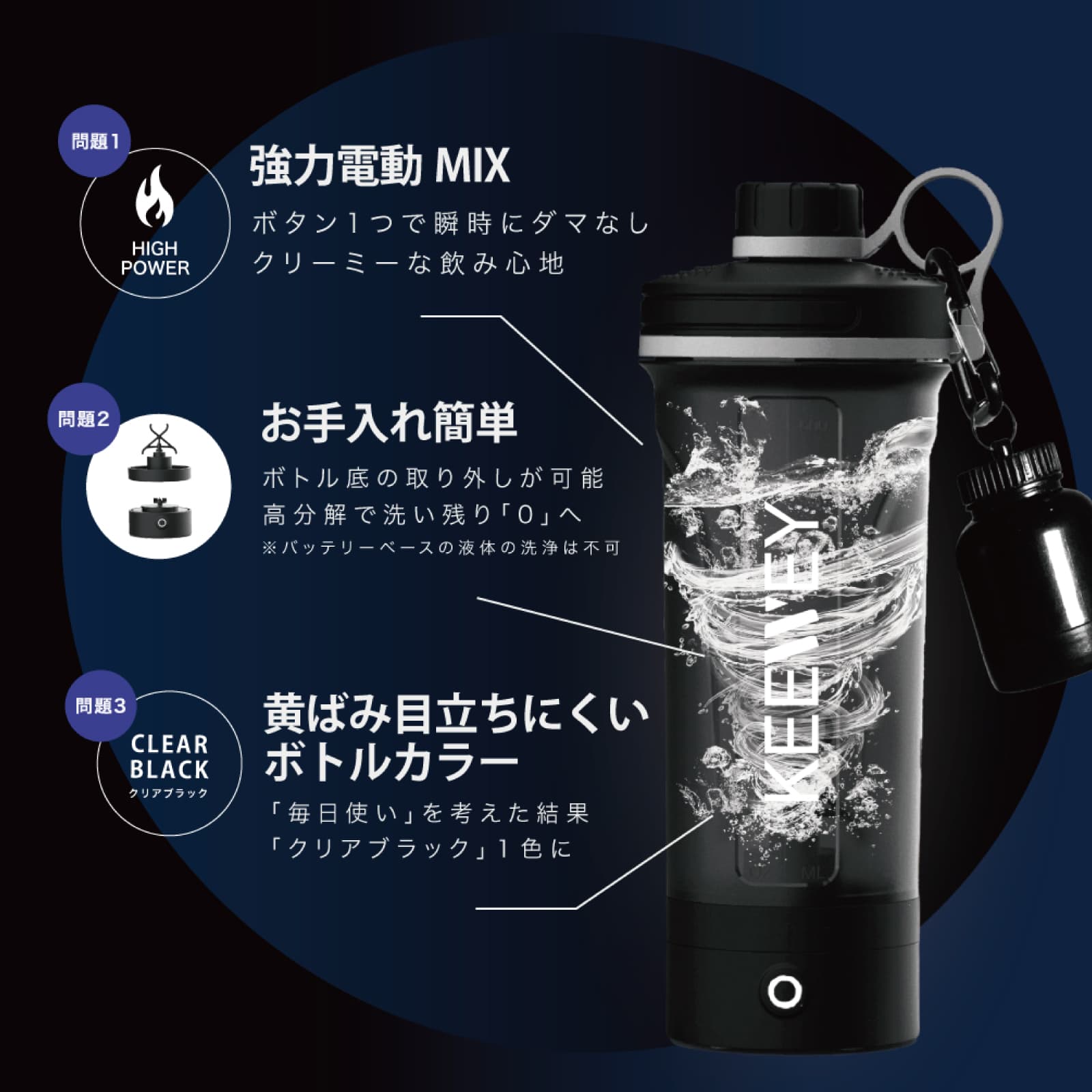 電動プロテインシェイカー