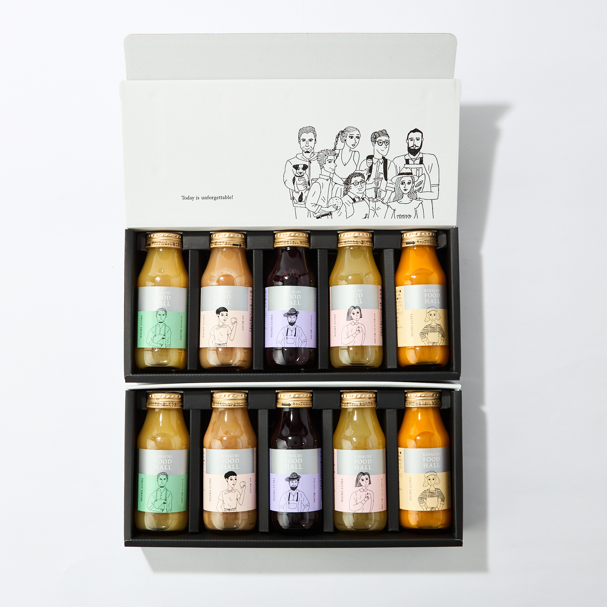 キハチフードホール フルーツドリンク10本セット