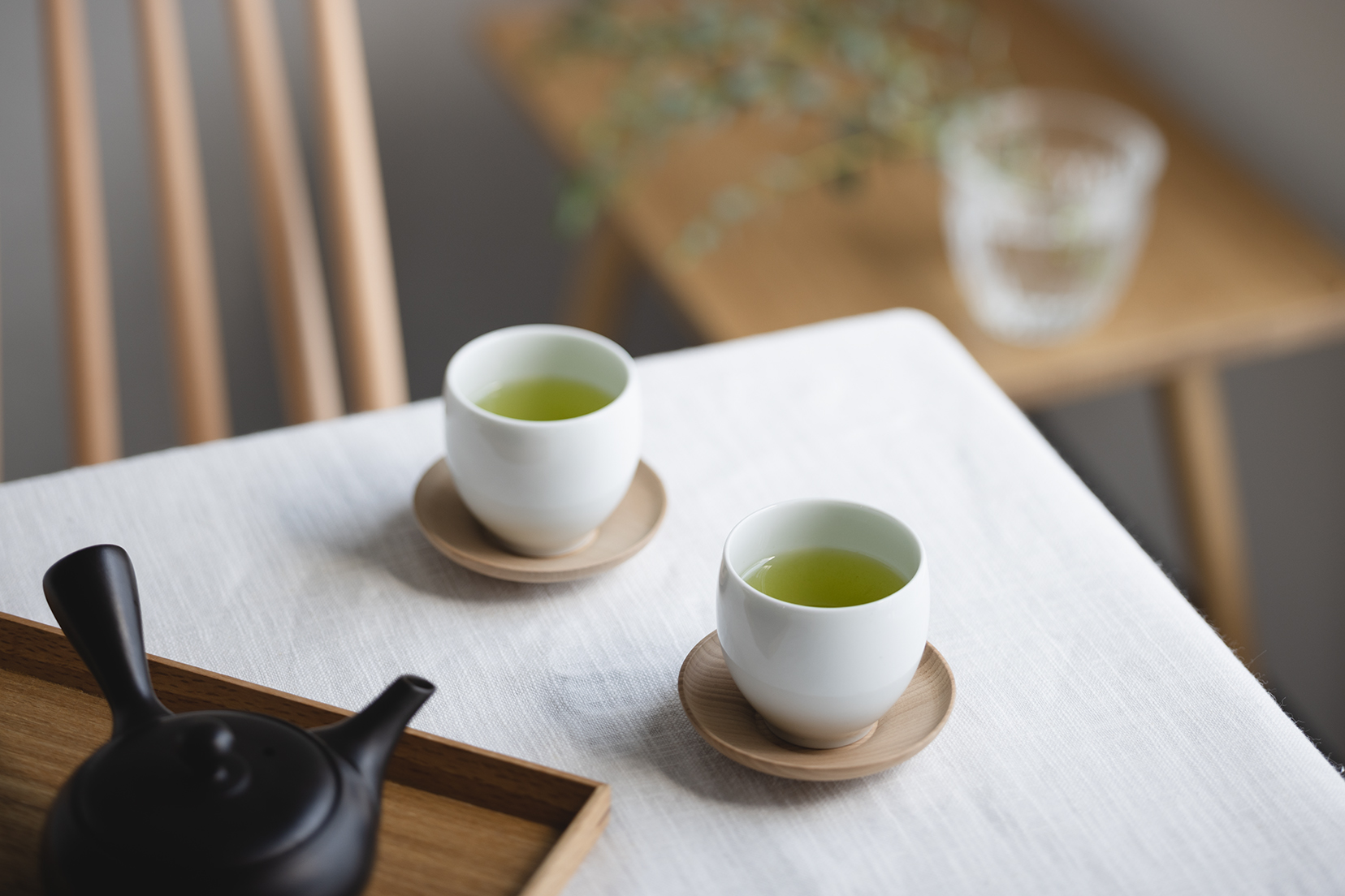 竹籠　新茶ギフト