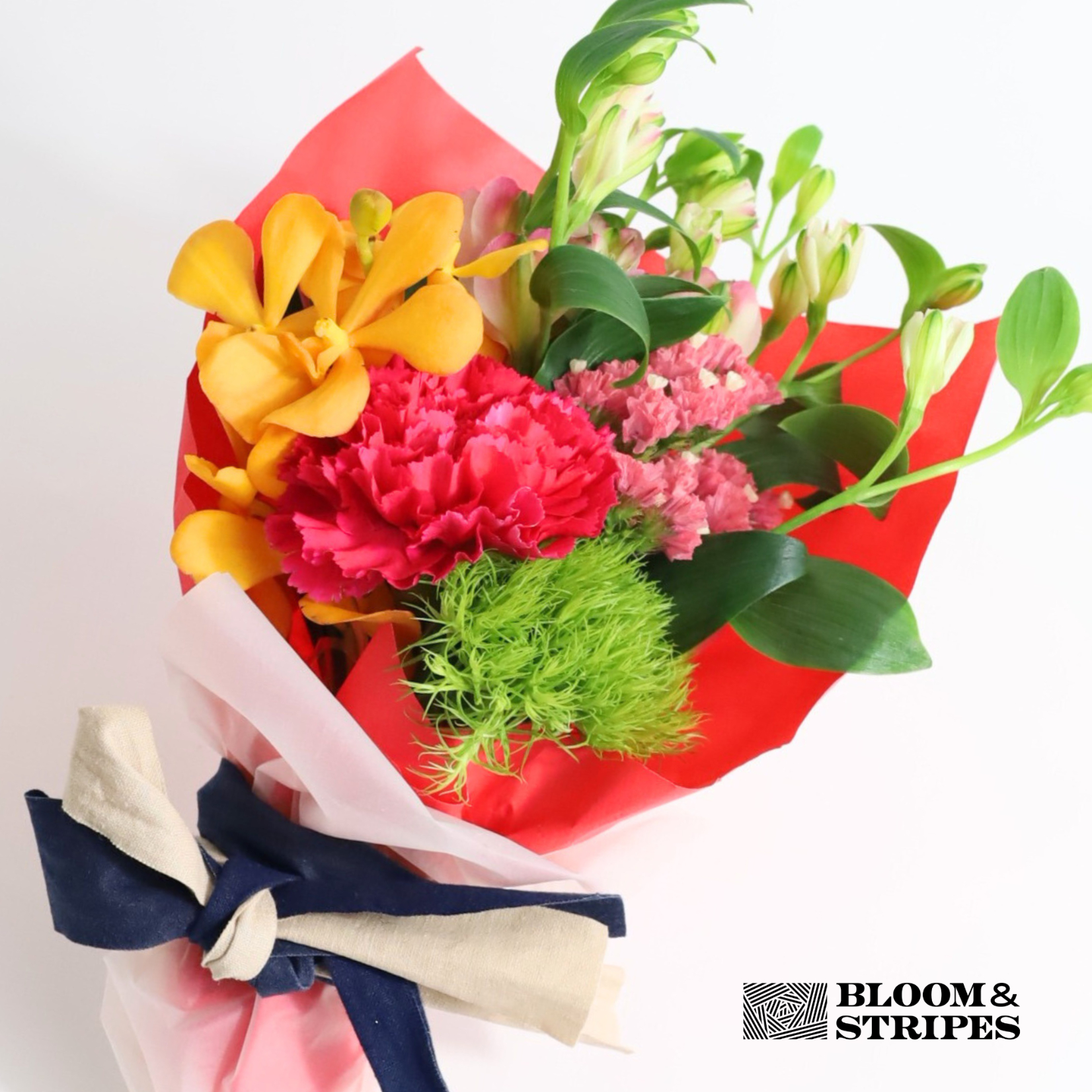 西光亭 くるみのクッキーと花束セット