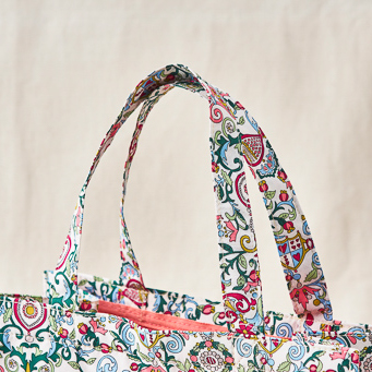 ハンカチ・ポーチ・ランチトート（レッド）