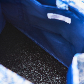 ハンカチ・ポーチ・ランチトート（ブルー）