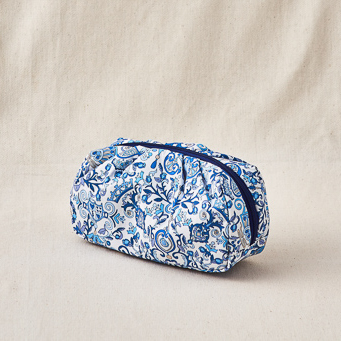 ハンカチ・ポーチ・ランチトート（ブルー）