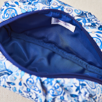 ハンカチ・ポーチ・ランチトート（ブルー）