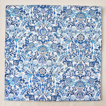 ハンカチ・ポーチ・ランチトート（ブルー）