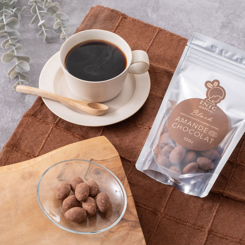 ボックス付き！コーヒーと選べるアマンドショコラのセット