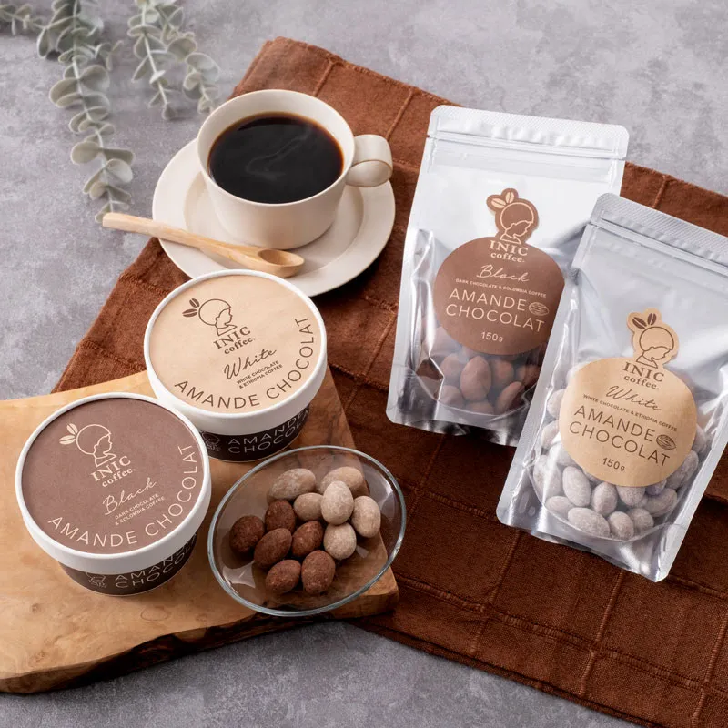 ボックス付き！コーヒーと選べるアマンドショコラのセット