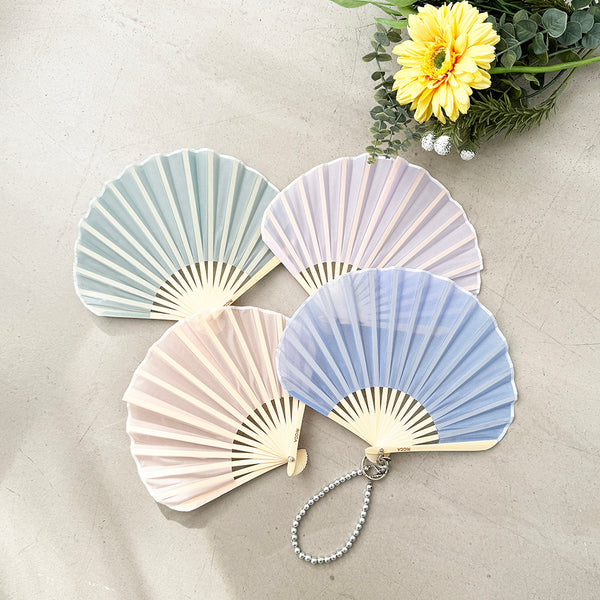 ヴェールストラップ扇子 