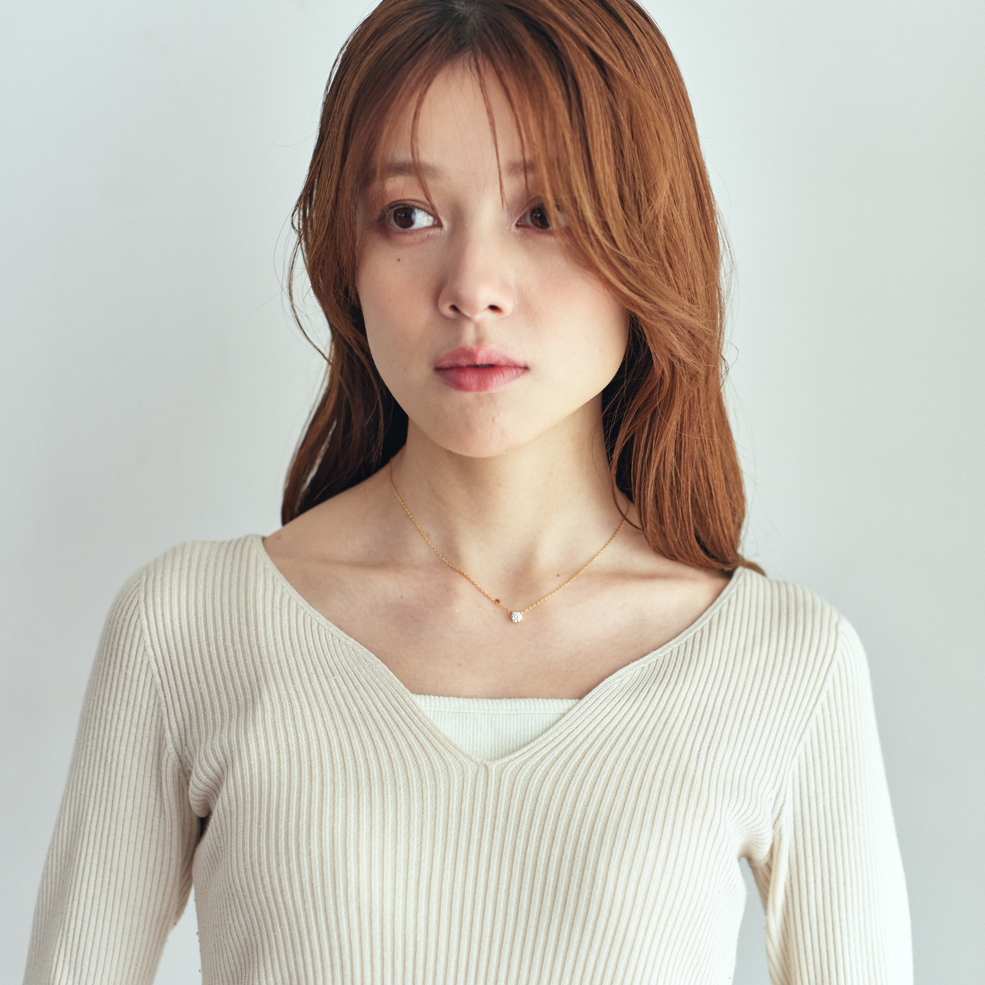 【写真BOX付き】一粒ネックレス&選べるコスメカタログ