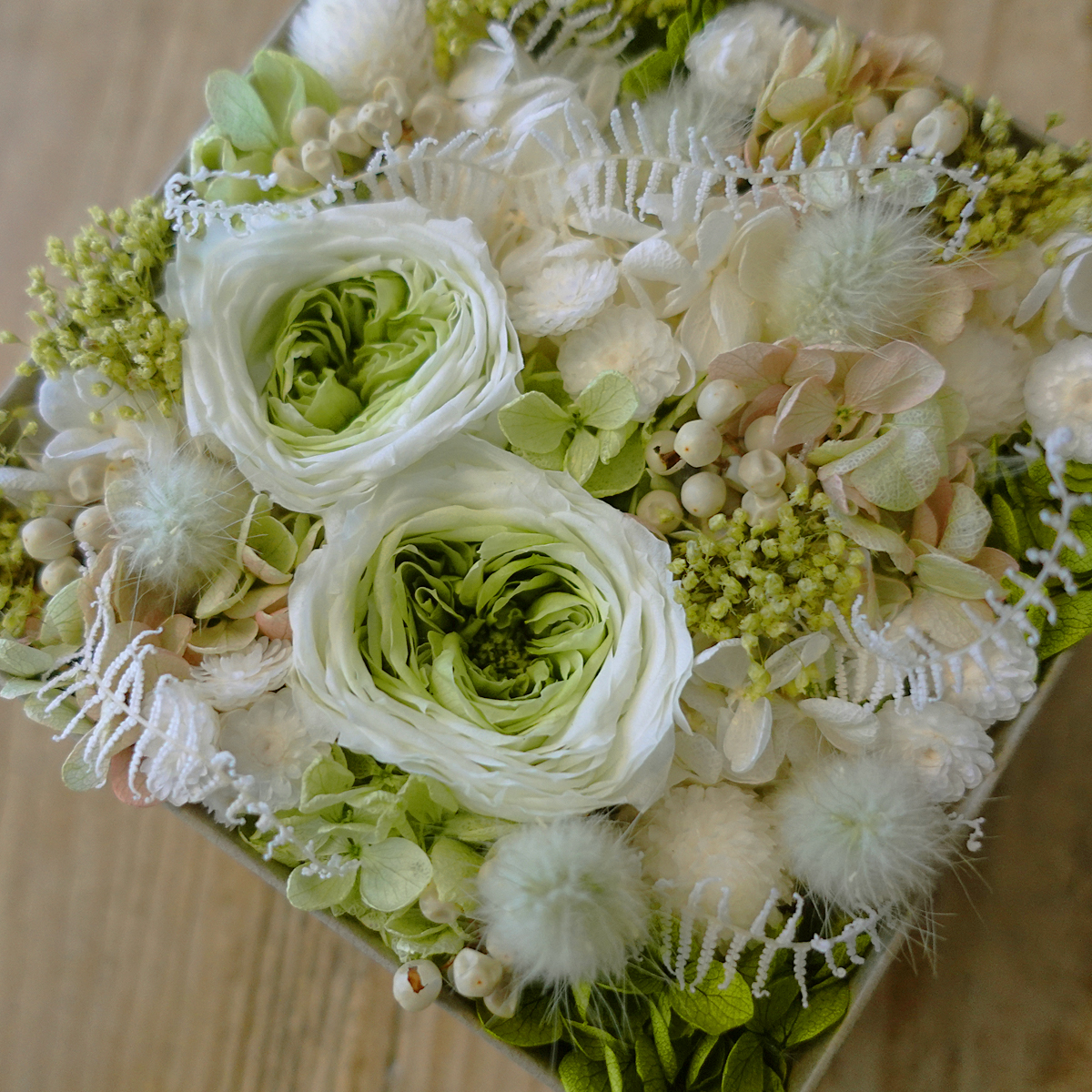 Boite de bonheur [ 幸せのボックス ]（グリーン） Mサイズ