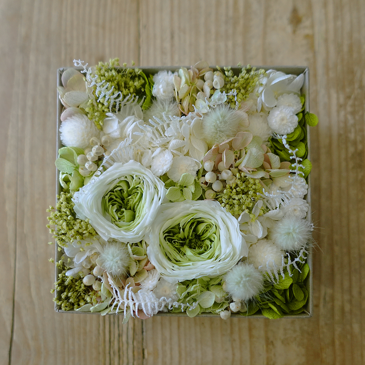 Boite de bonheur [ 幸せのボックス ]（グリーン） Mサイズ