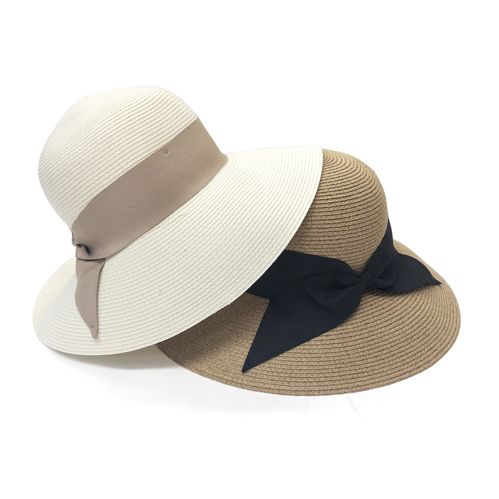 手軽に洗えるブレードBIGリボンHAT