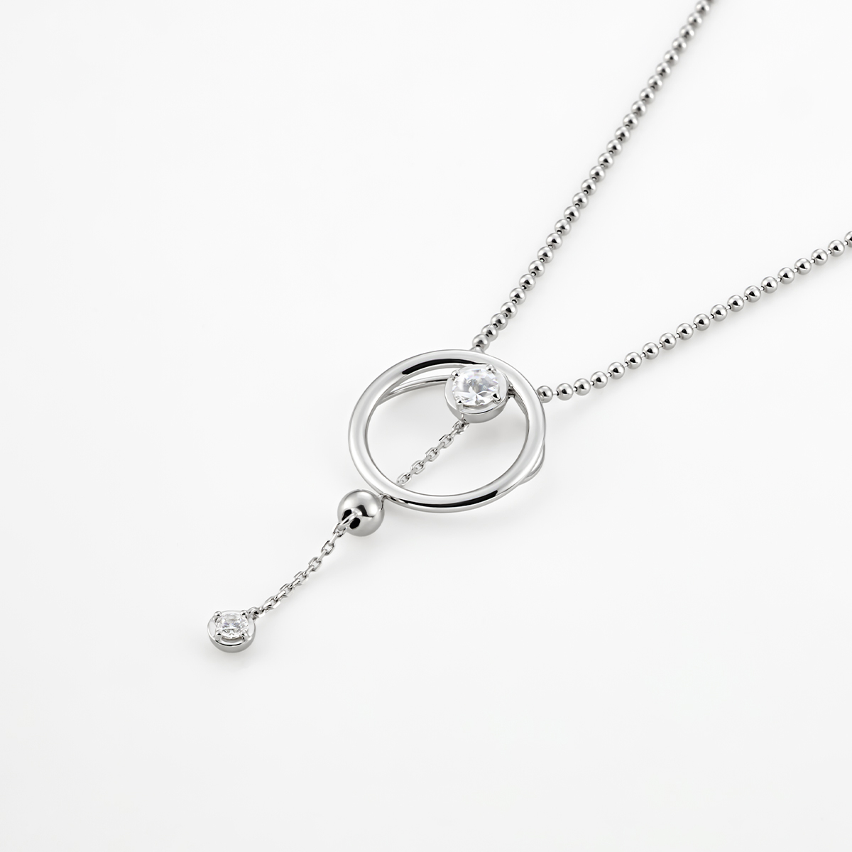 【限定ジュエリーポーチ付/Early Summer Collection】シルバー ネックレス