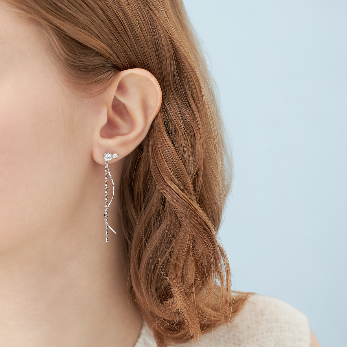 【限定ジュエリーポーチ付/Early Summer Collection】シルバー ピアス