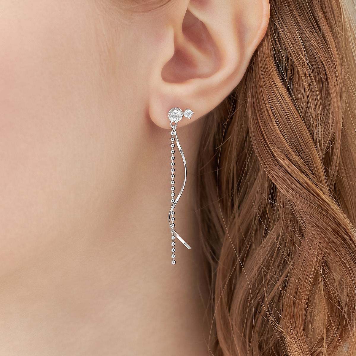 【限定ジュエリーポーチ付/Early Summer Collection】シルバー ピアス