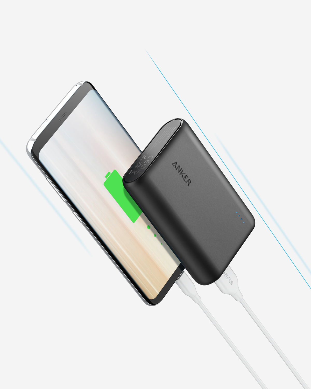 【箔押し名入れ】Anker PowerCore 10000