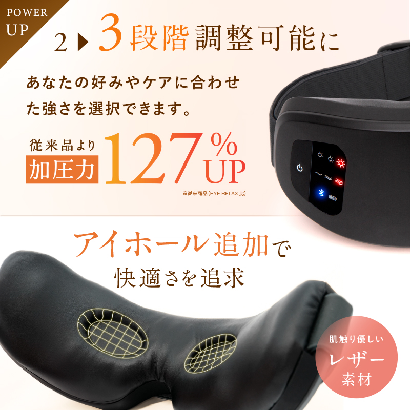 EYE RELAX S にわかせんぺいデザイン【温熱＆加圧アイマスク】