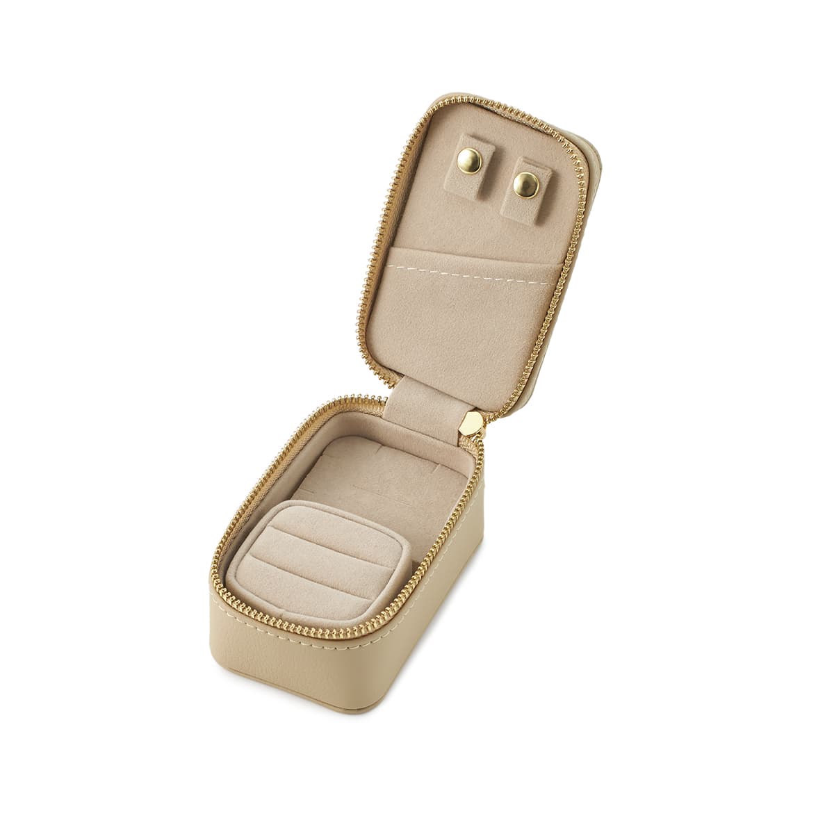 【名入れ】ミニジュエリーポーチ〈全3色〉