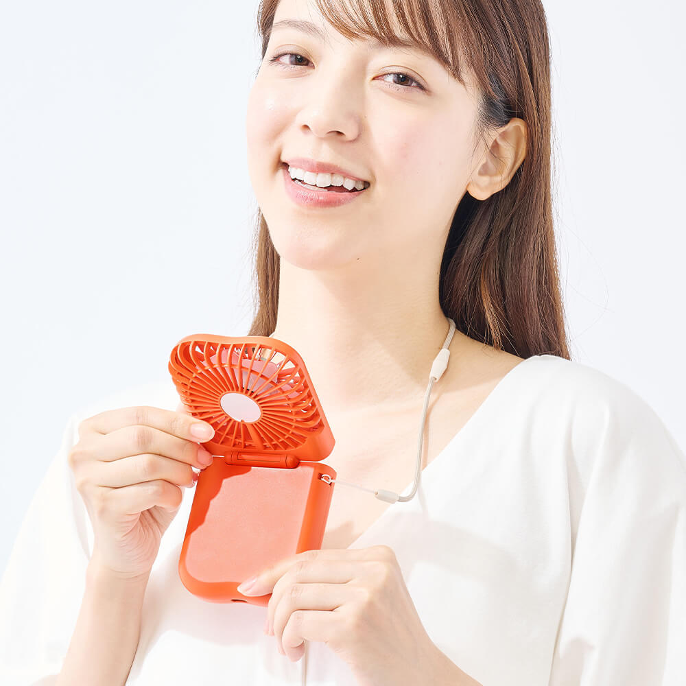 Toffy 折りたたみひんやりファン