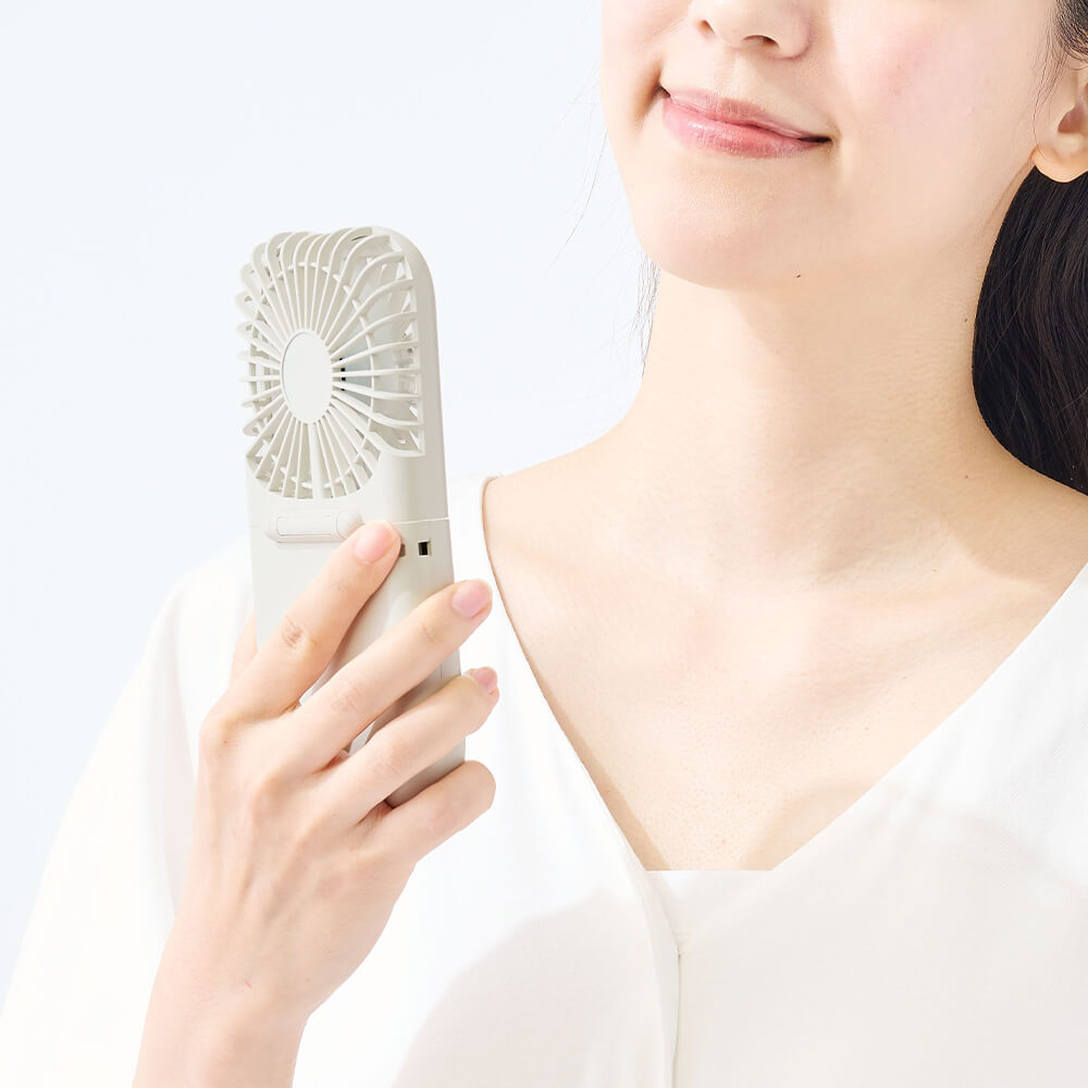 Toffy 折りたたみひんやりファン