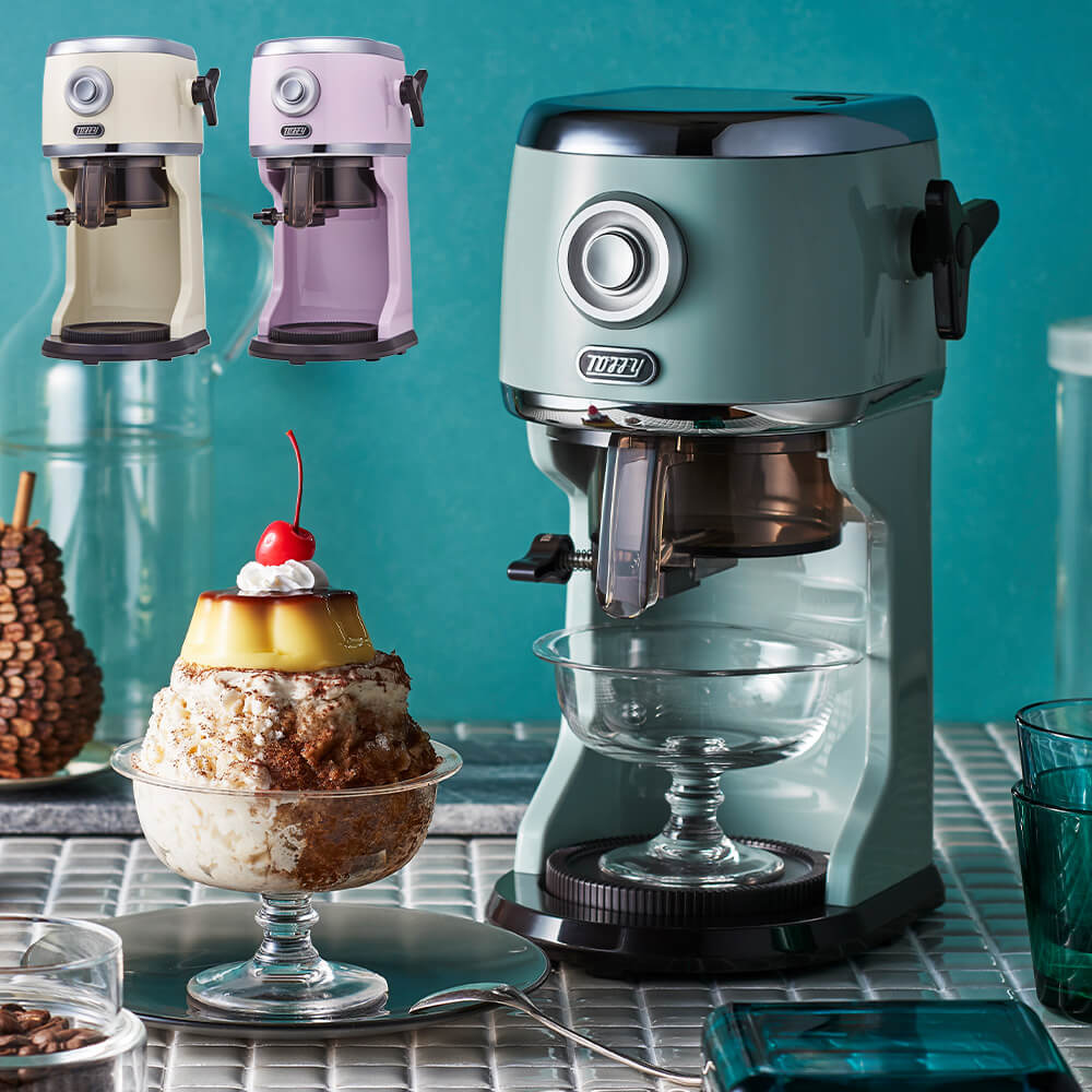 Toffy コンパクト電動ふわふわかき氷器