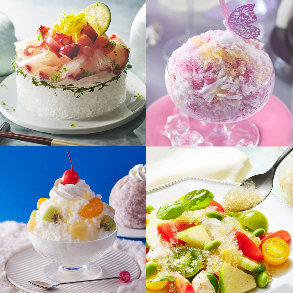 Toffy コンパクト電動ふわふわかき氷器