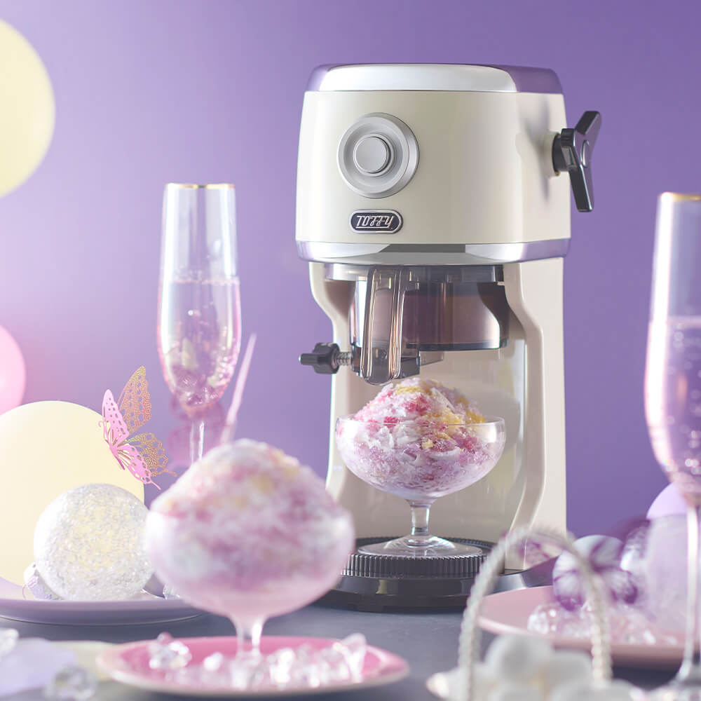 Toffy コンパクト電動ふわふわかき氷器