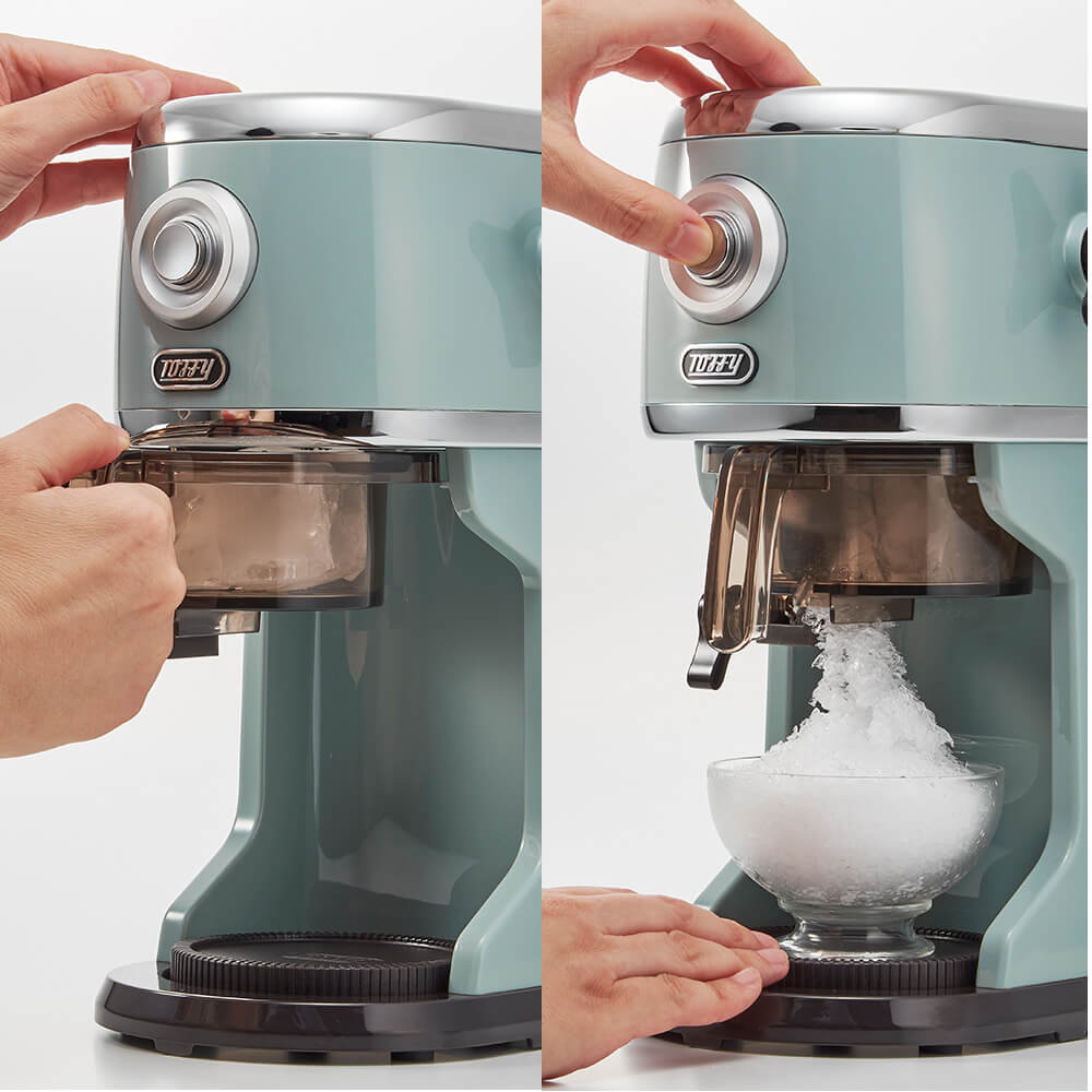 Toffy コンパクト電動ふわふわかき氷器