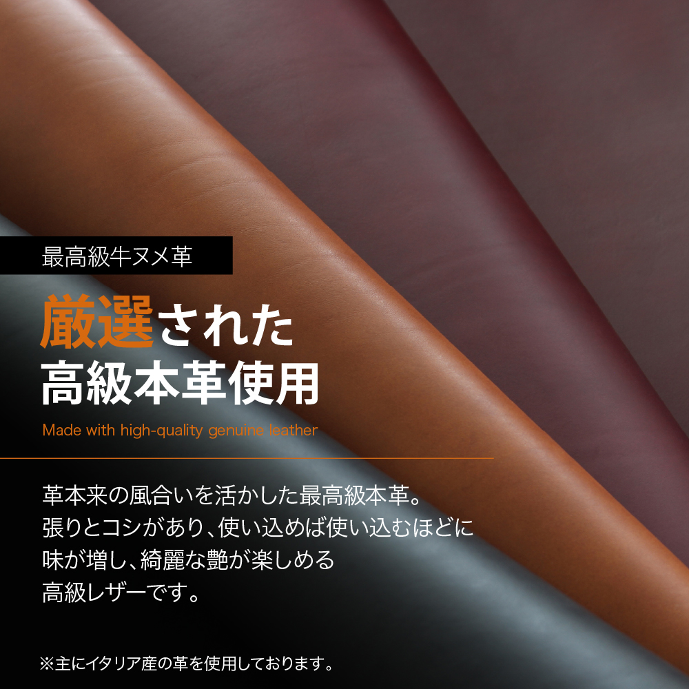 本革 箔名入れドロップキーホルダー （n-drop-haku-silver）