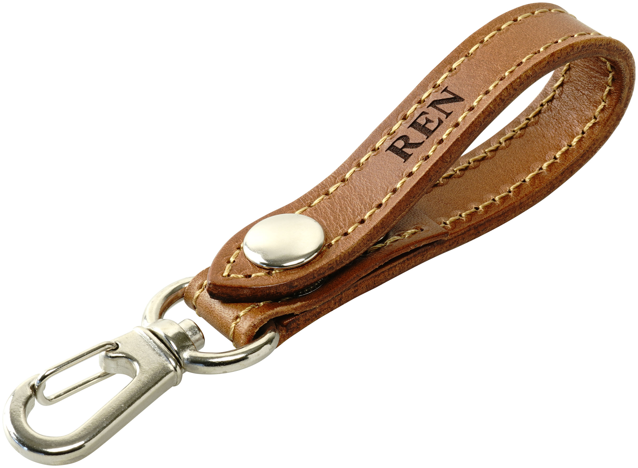 名入れ ベルトストラップ キーホルダー  ギフト 革 記念日 推し メンズ レディース ギフト 日本製 実用的 （naire-strap）