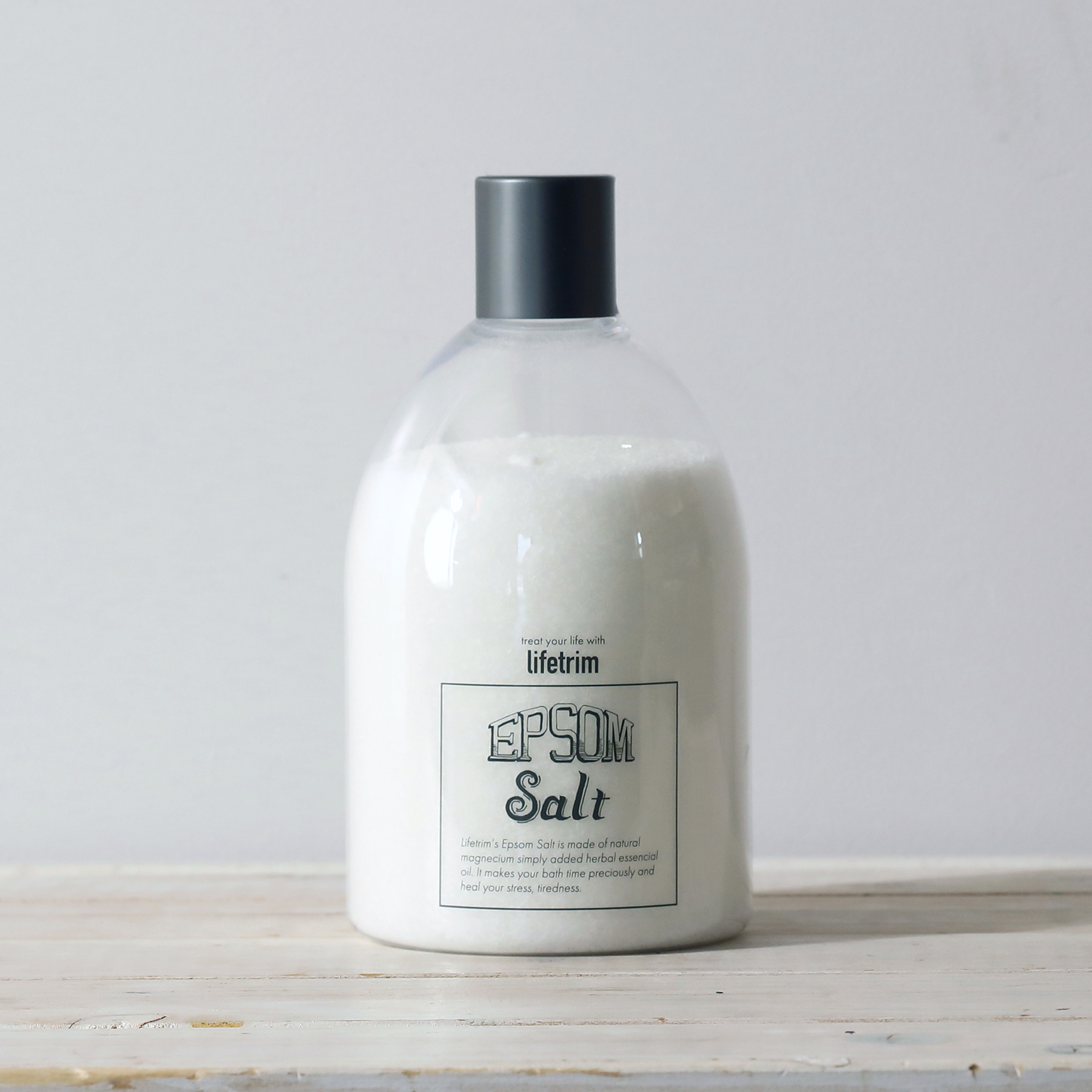 エプソムソルト480gボトル[カーム] | Lifetrim（ライフトリム）の