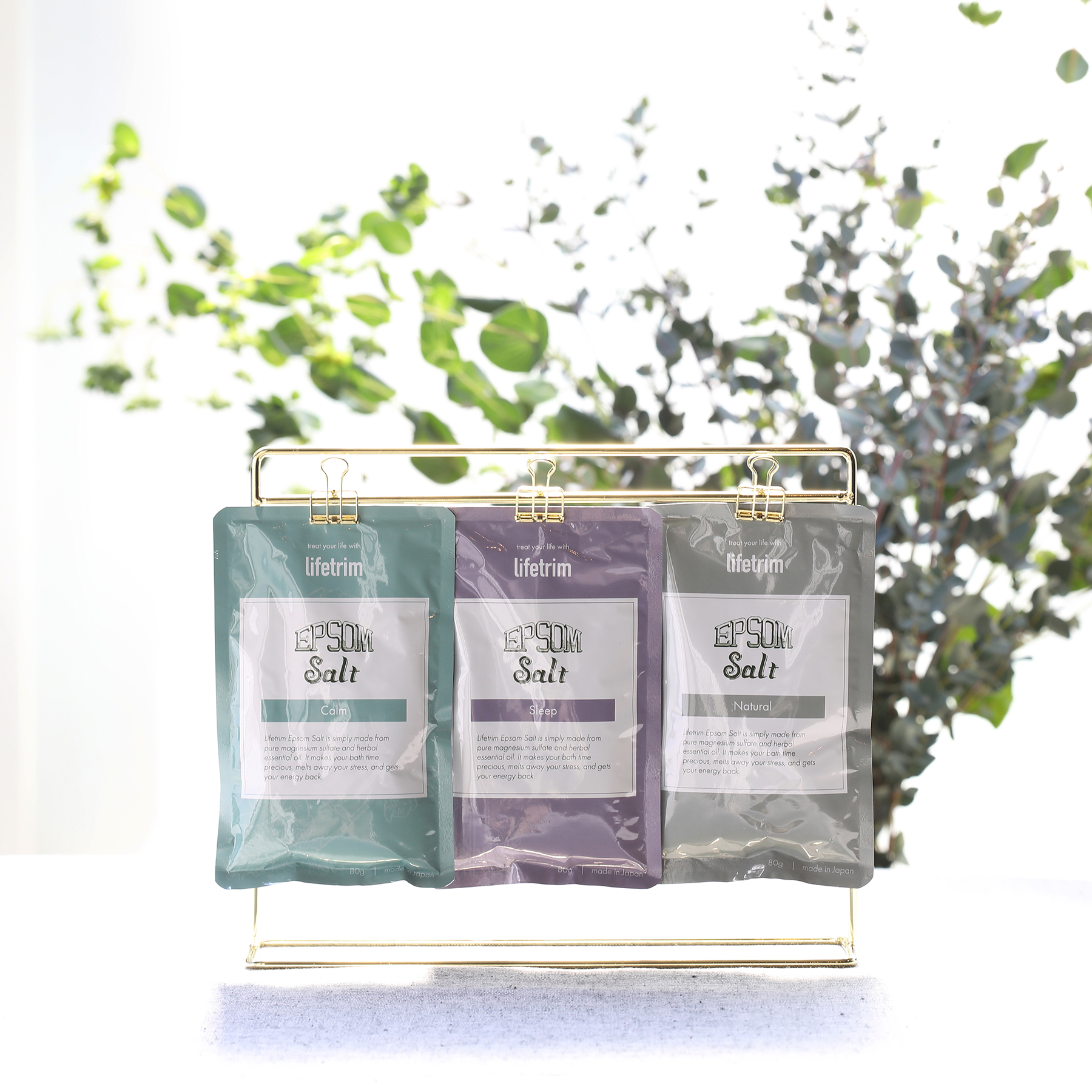 エプソムソルトギフトBOX カーム＋80g3種類