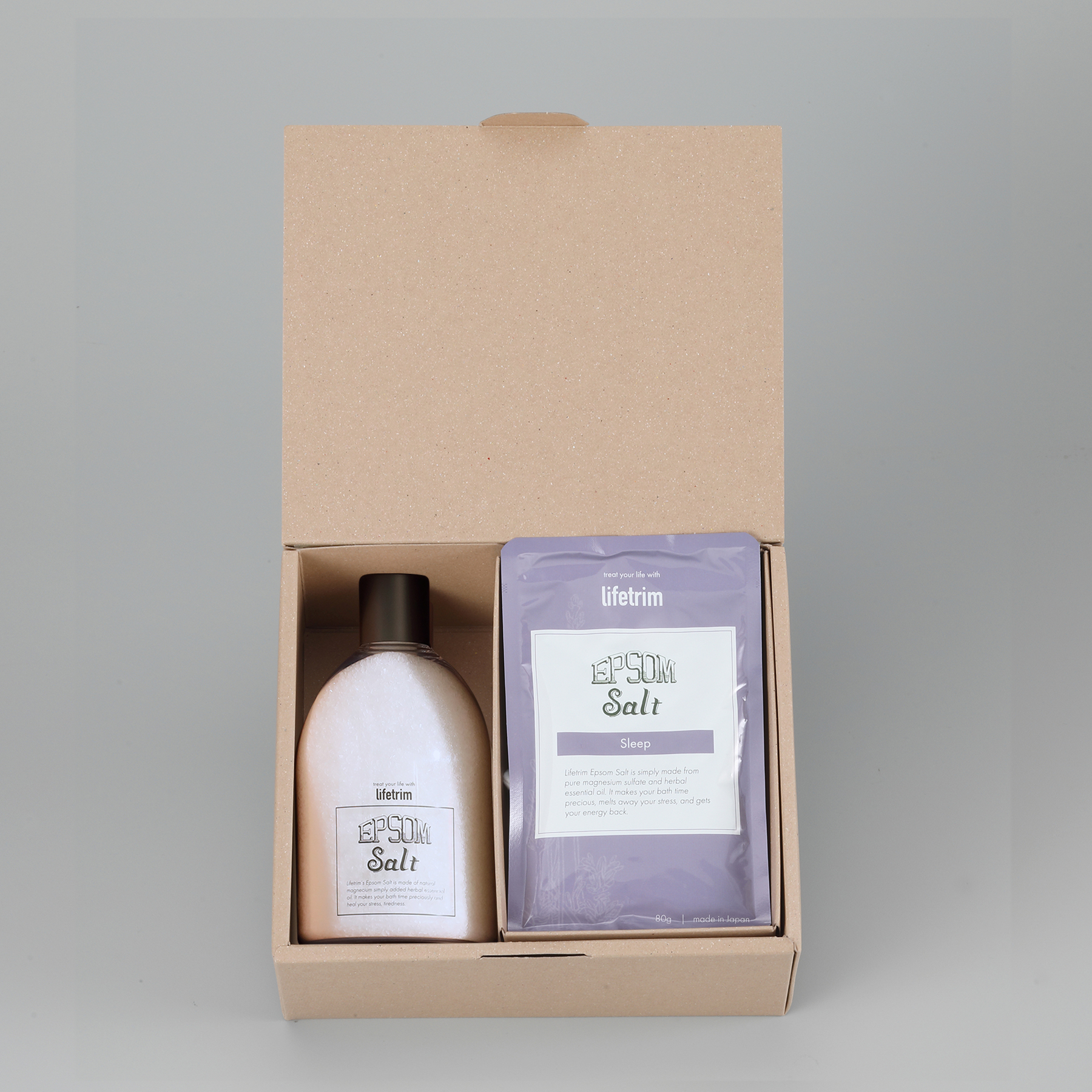 エプソムソルトギフトBOXスリープ＋80g