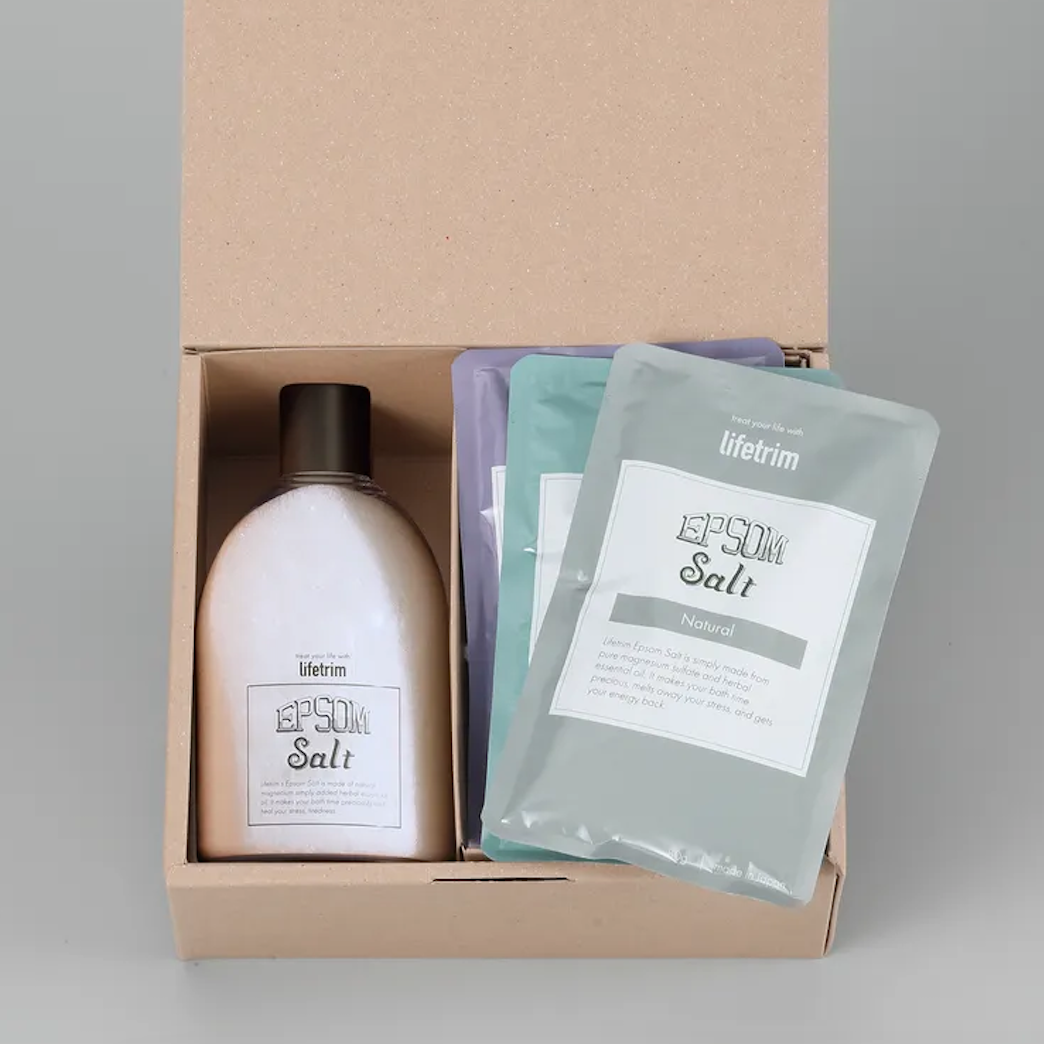 エプソムソルトギフトBOX スリープ+80g3種類