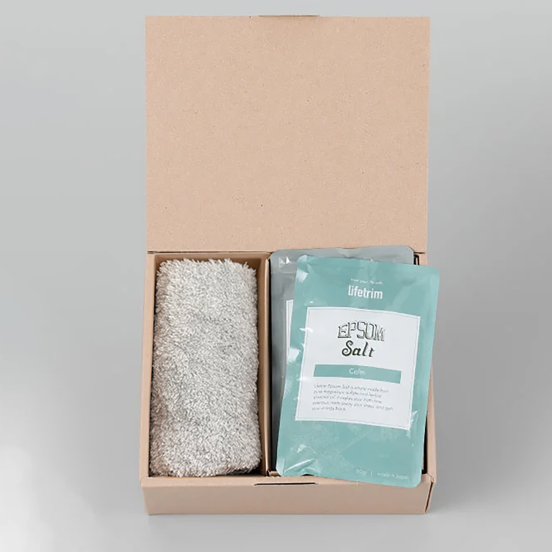 エプソムソルトギフトボックスタオルセット