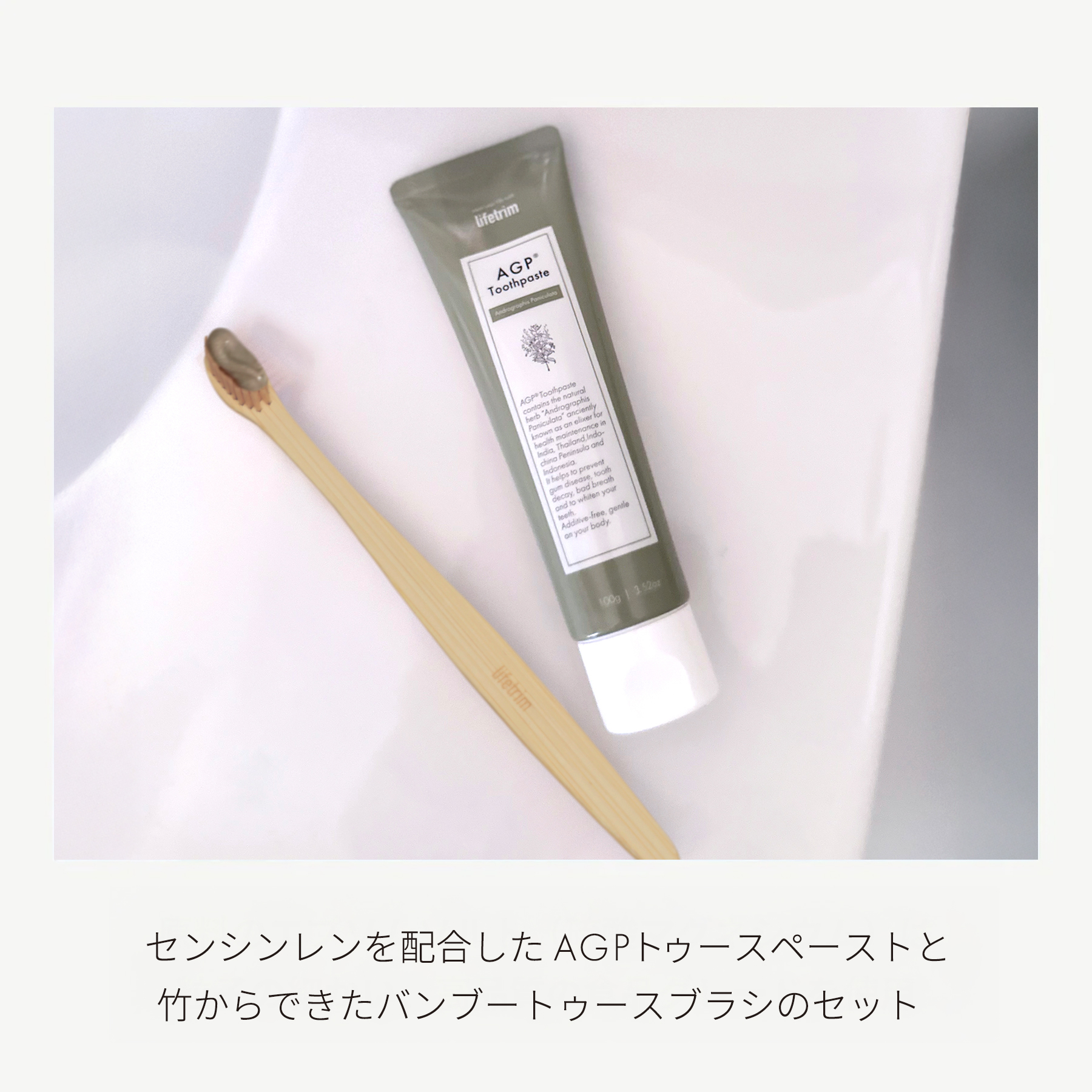 AGPトゥースペースト＋歯ブラシセット
