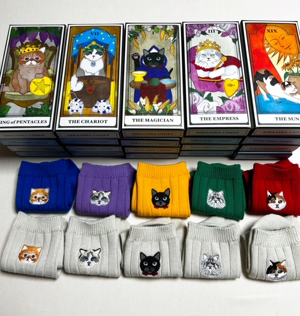 SOCKS ソックス[NEKO] | MR. & MRS. CHIEF（ミスターアンドミセス