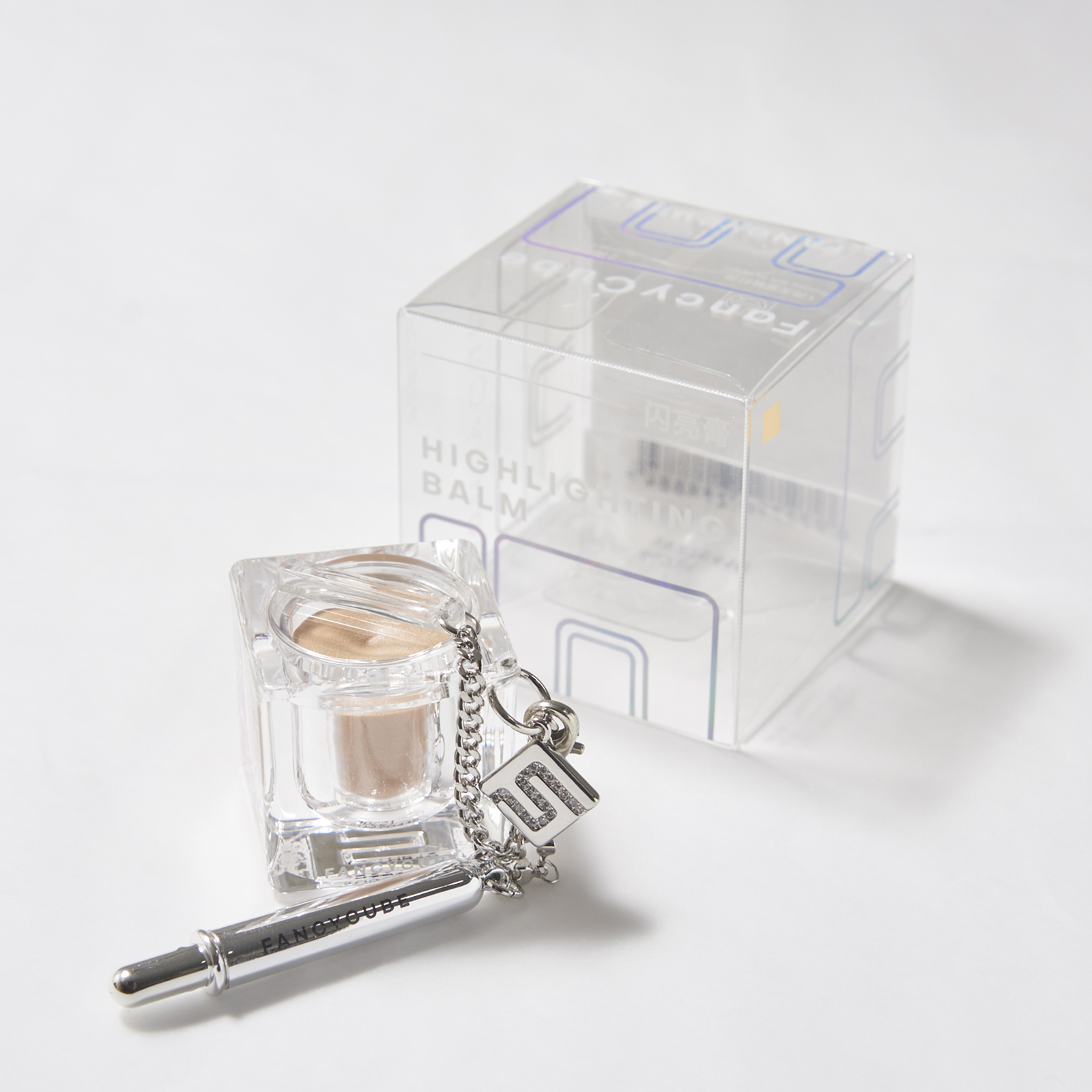 HIGHLIGHTING BALM+SILVER LIP BRUSH（リップ＆ブラシセット#ハイライトバーム）