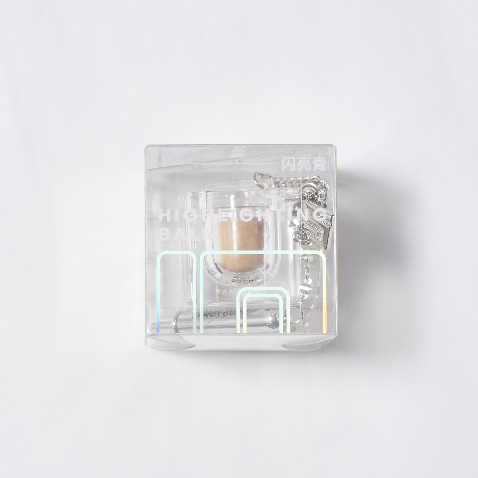 HIGHLIGHTING BALM+SILVER LIP BRUSH（リップ＆ブラシセット#ハイライトバーム）