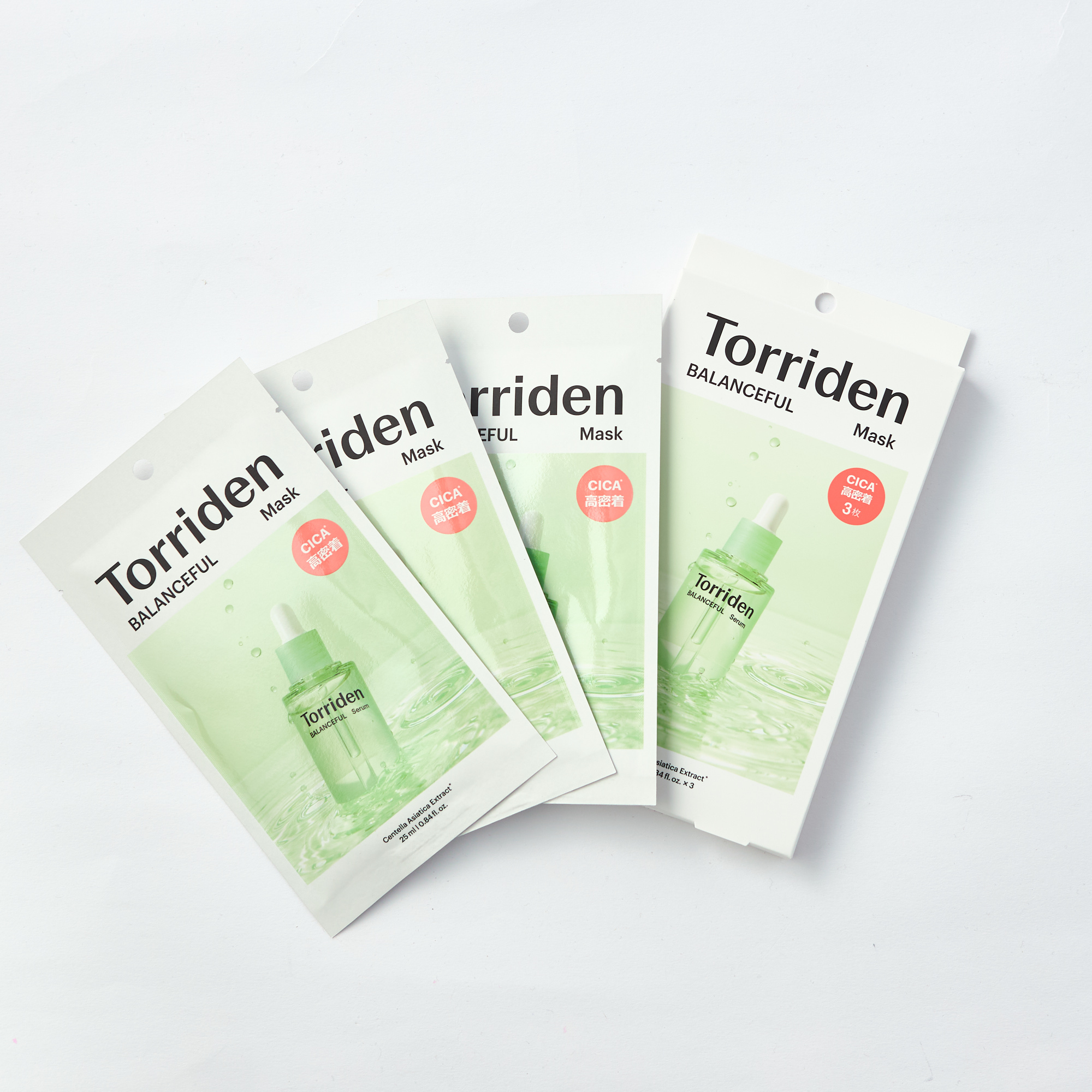 肌質に合わせてお友達が選べる】フェイスマスク3枚セット | Torriden 