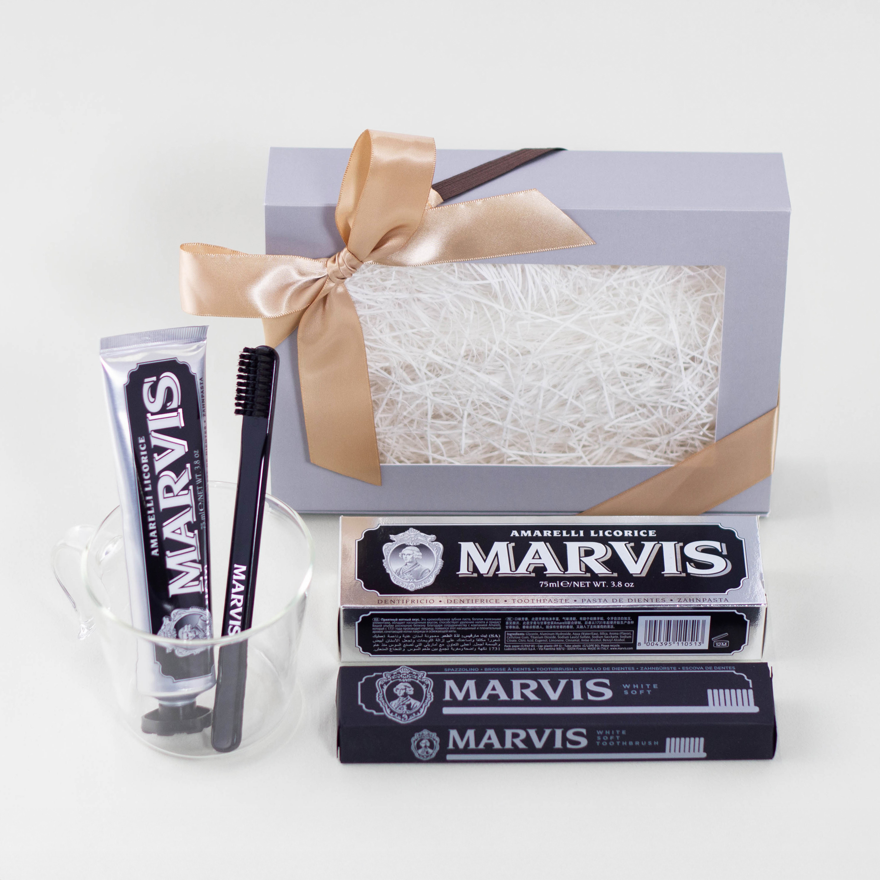 MARVIS 歯ブラシ＆歯磨き粉セット