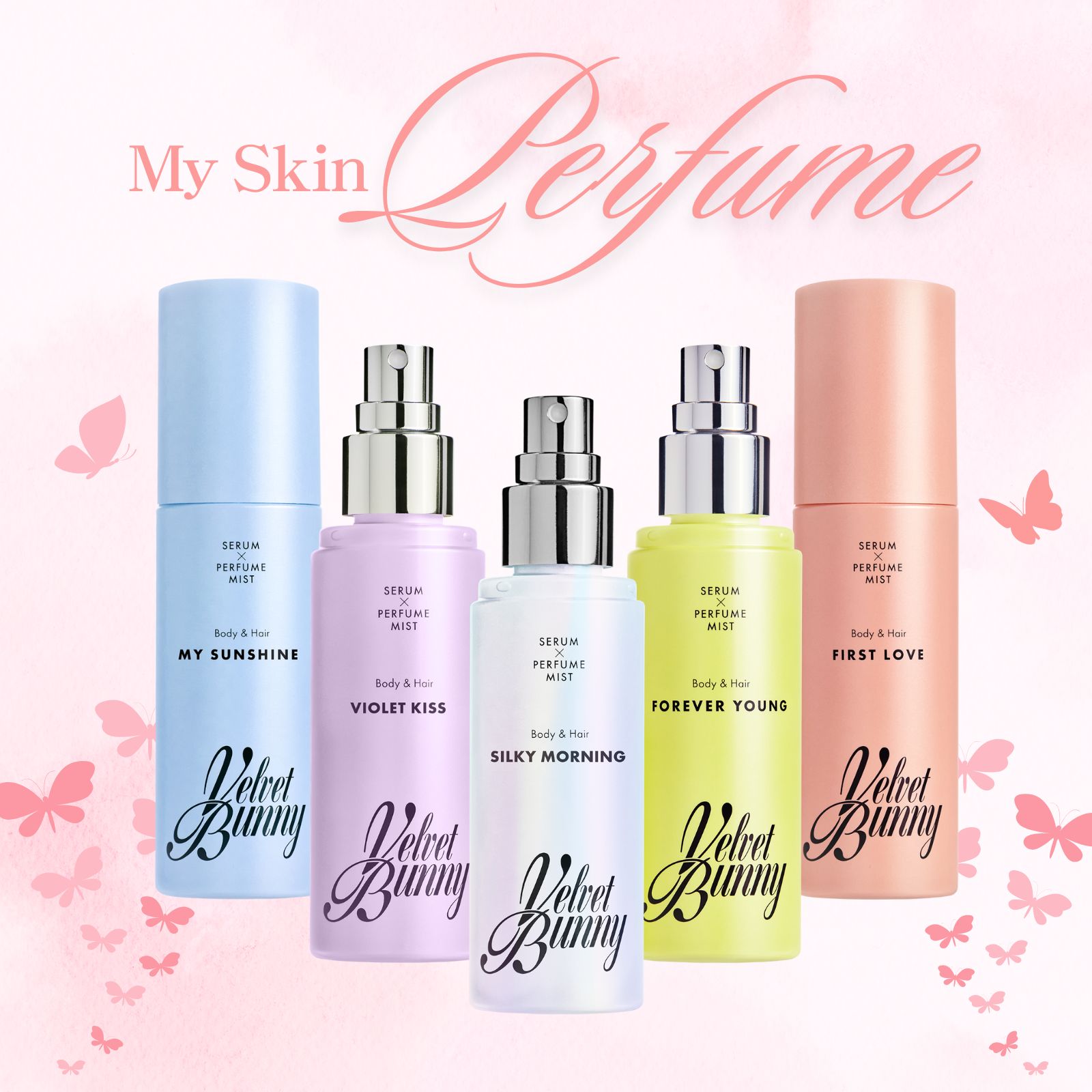 セラムXパフュームミスト〈全5色〉 | Velvet Bunny（ベルベットバニー