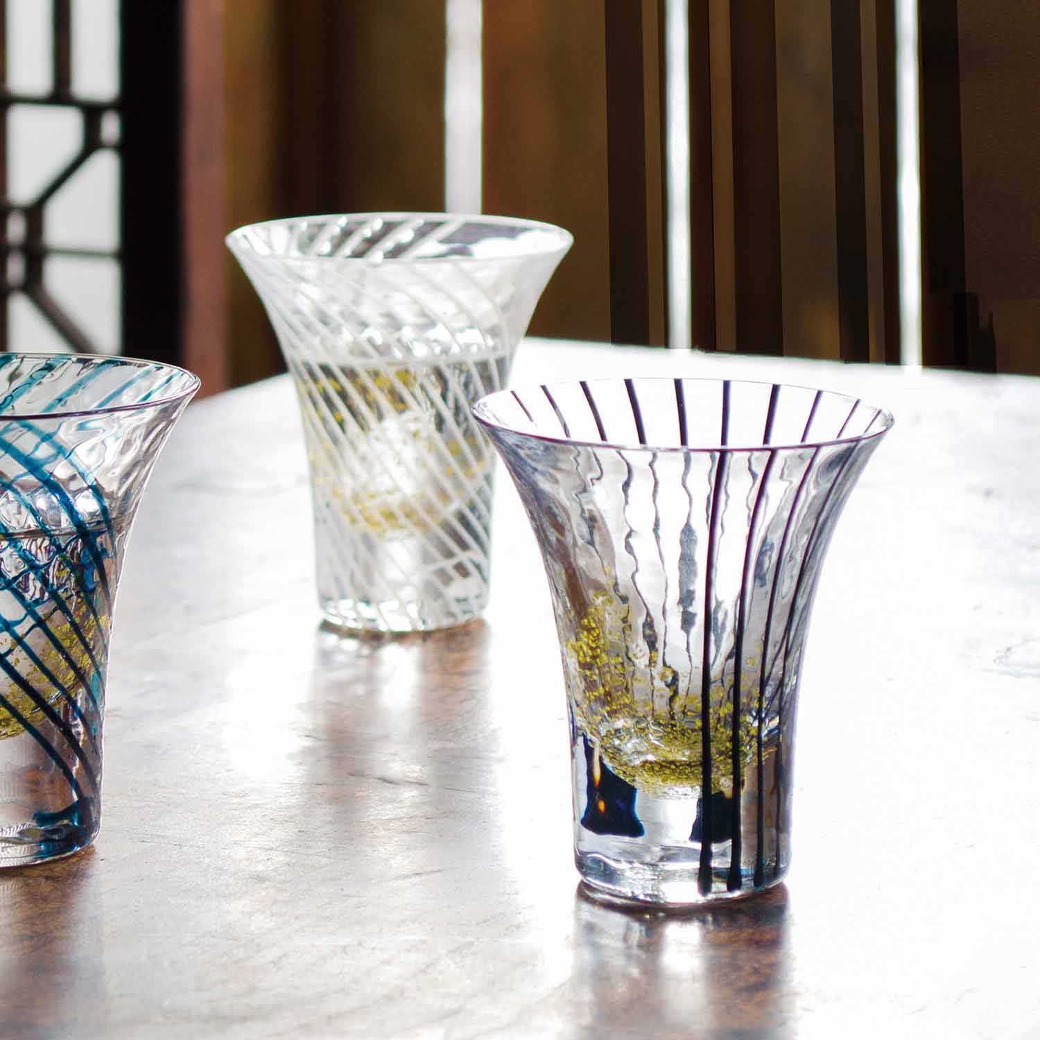 江戸切子八千代窯 杯