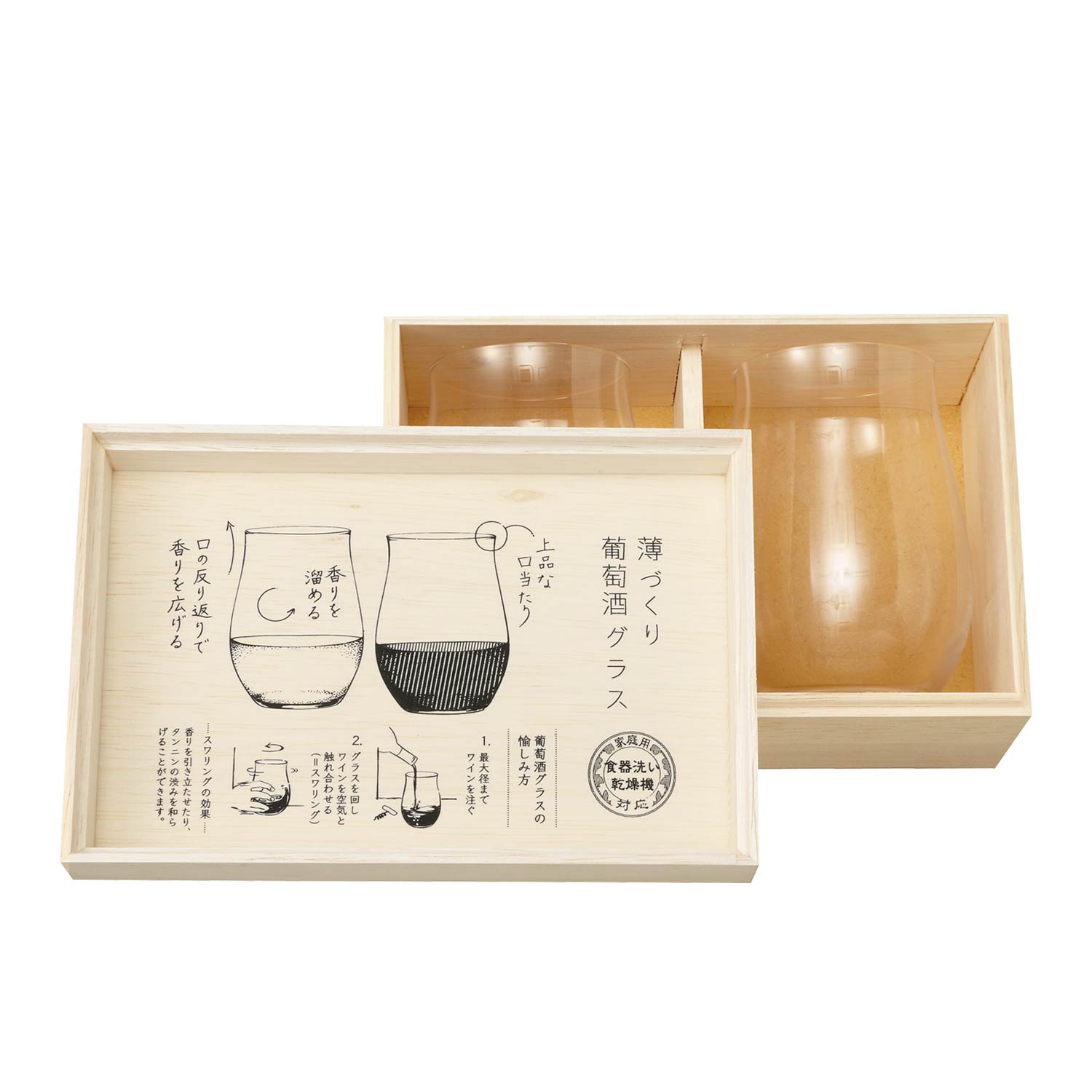 薄づくり葡萄酒グラスセット
