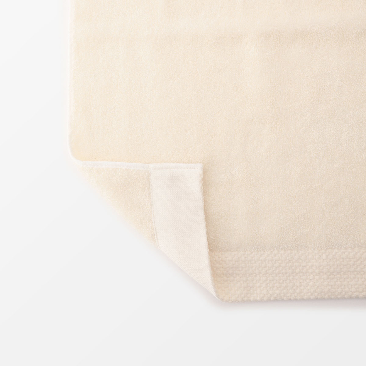 軽やかな甘撚りフェイスタオル＆LAUNDRY DETERGENTセット（生成）