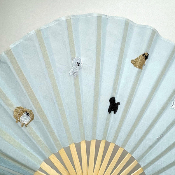 パル扇子（猫、犬）